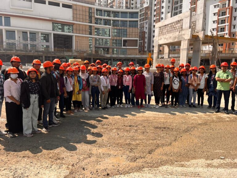 Site visit to Aparna constructions, Tellapur