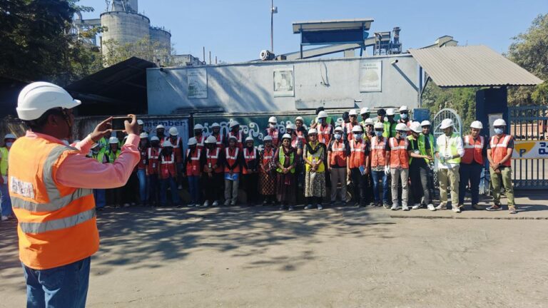 Site visit to Adani cement plant, Tandur