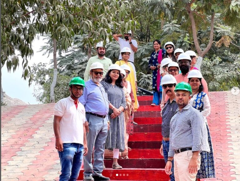 Visit to Ramky project C&D waste recycle plant